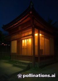 山村老尸港产恐怖片封面，荒村夜晚中追逐的恐怖场景